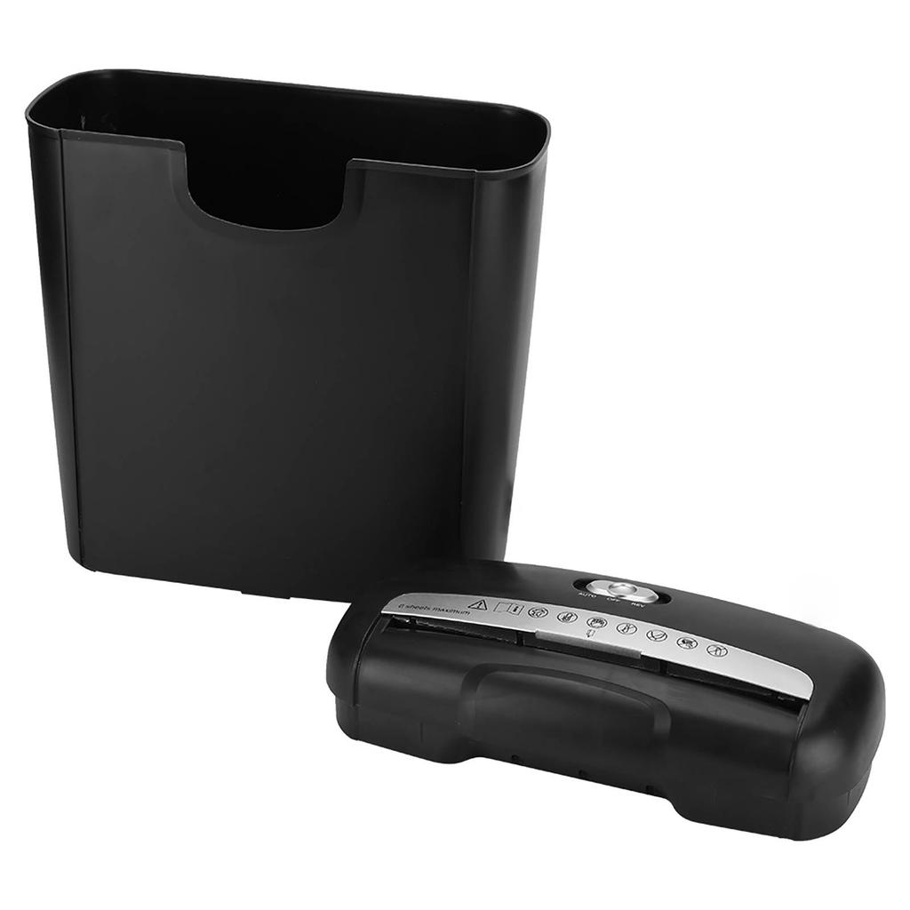 Home Office Electric Shredder for Paper and Credit Card Strip Cut Destroy  ‑