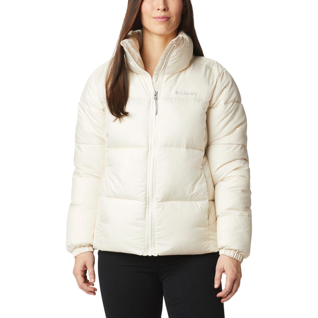 Columbia Puffect Jacket, Veste blanche femme M blanc