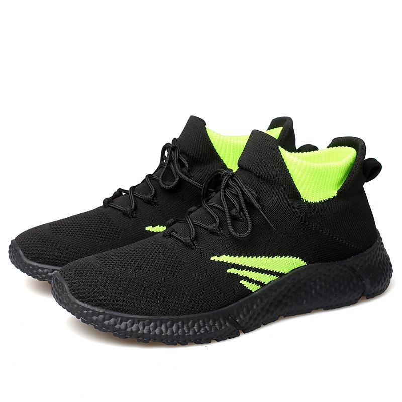 New Breathable Casual Sports Size Fly-woven Socks Shoes Running Shoes