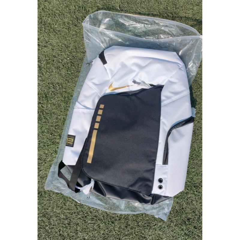 Nike Rucsac Poliester Hoops Elite Capacitate Mare Logo, Unisex, Negru/Alb-DX9786-100
