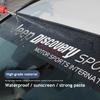 CNB1 1Pcs Car Sticker Front Windshield Decorative Decal For Jeep Grand Cherokee Wrangler JK Gladiator Compass Renegade Avenger Recon