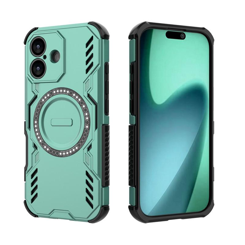For iPhone 17 Case iPhone 17 Cover Heat Dissipation Magnetic Wireless Charging Protective Phone Cases For iPhone 17 Air Pro Max