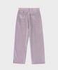 Noir For Woman Tencel-Ribbed Wide Pants (Lavender Pink)