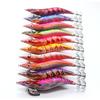10pcs Luminous Fishing Lures Eyes Floating Hard Shrimp Plastic Baits