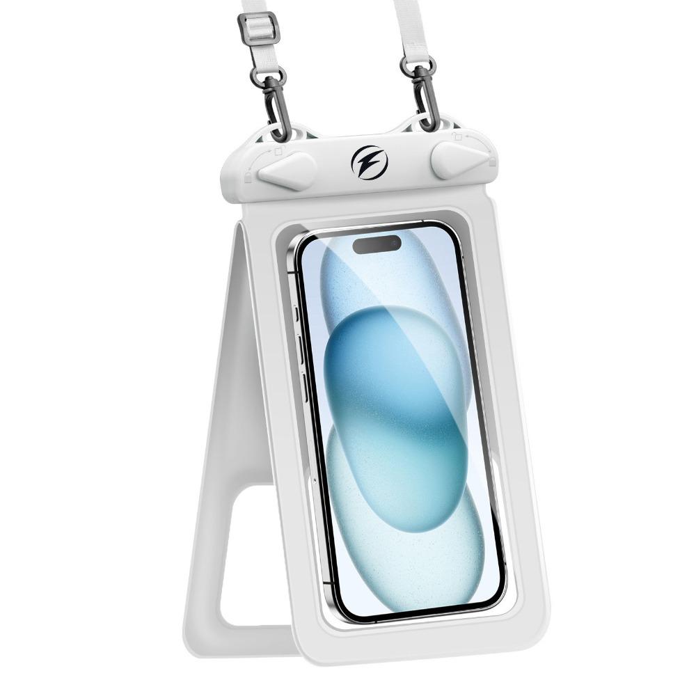 Transparent Mobile Phone Waterproof Bag Double Pocket Waterproof Phone Pouch  Cell Phone