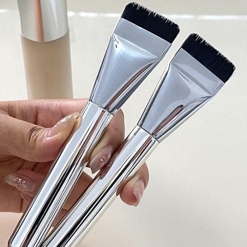 

Chen Shi an Recommend Black Pineapple Liquid Foundation Brush Smear-Proof Makeup Cushion Powder Puff Makeup Tools Combination Makeup Artist Special Foundation brush -2