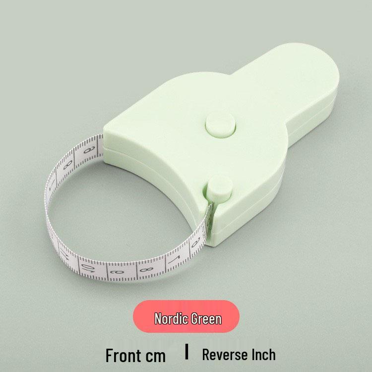 3D Household Automatic Measuring Tape - PVC Double-Sided Scale, Portable & Retractable