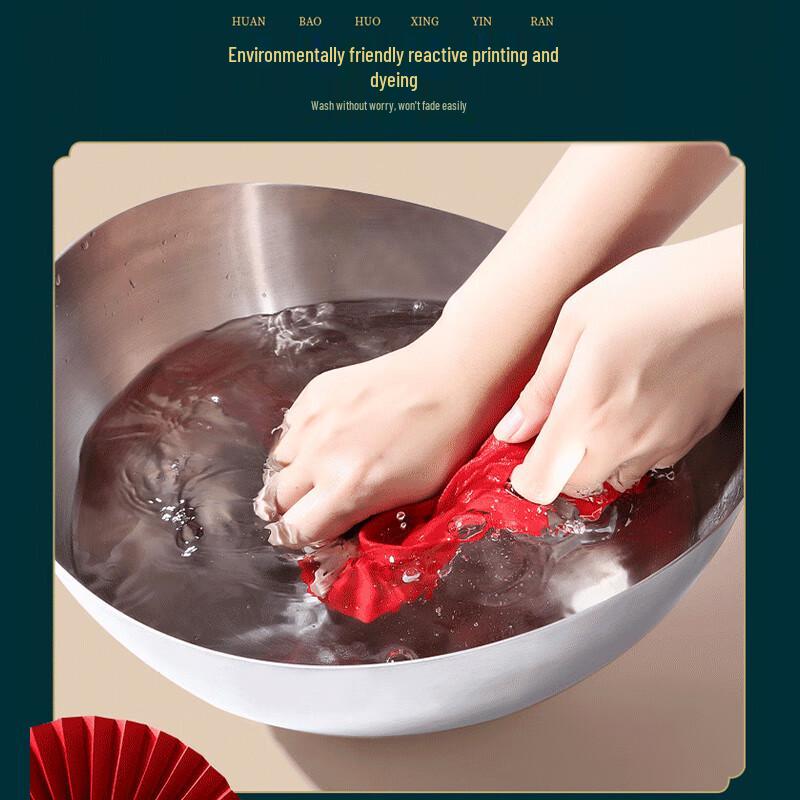 Langsha Women's Red Cotton Briefs & Socks Set