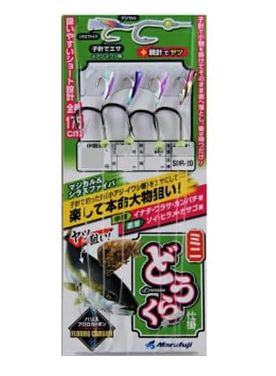 Marufuji SDR-20 Mini Doraku Shirasu Fiber No. 11-6 No. 11-6 чёрный