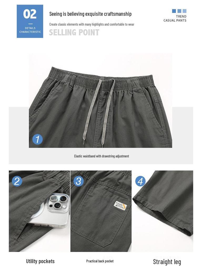 Zorro Prince Herren Sommer Casual Baumwollshorts Mittellang