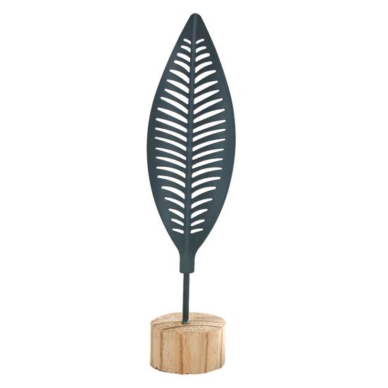 Long-lasting Color Decoration Golden Ginkgo Leaf Statue, Anti-Rust Anti-Oxidation Decorative Art Iron Anti-oxidation Treated Decor Sculpture