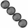 4pcs 6cmCelsius2.36in Motorcycle Turn Signal Light Lens Cover ABS   Motorbike Accessories