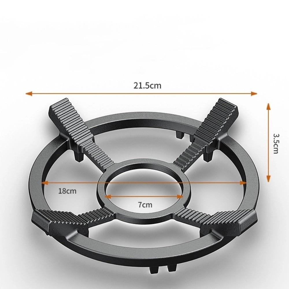 Durable Universal Gas Stove Rack Non-slip Stablize Kitchen Gas Hob Stand Small Pot Rack Restaurant Home Kitchen