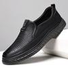Herren Lederschuhe Sommer neu atmungsaktiv Rindflechse weiche Sohle Herrenschuhe täglich vielseitig Freizeitschuhe