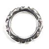 Excellent CHROME HEARTS Ring Scroll banding Silver 925 mens Used