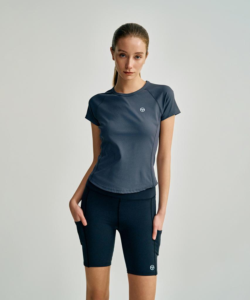 SERGIO TACCHINI W Rib Slim Fit Short Sleeve T-Shirt