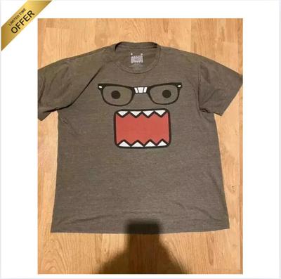 Vintage Domo T Shirt Y2k Retro Men and Women Street Wear Domo Kun - Reprint Hot Unisex T-Shirt