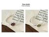 Yinruitai S925 Sterling Silver Rainbow Cartoon Smile Ring - Women's 2022 Trendy Niche Design