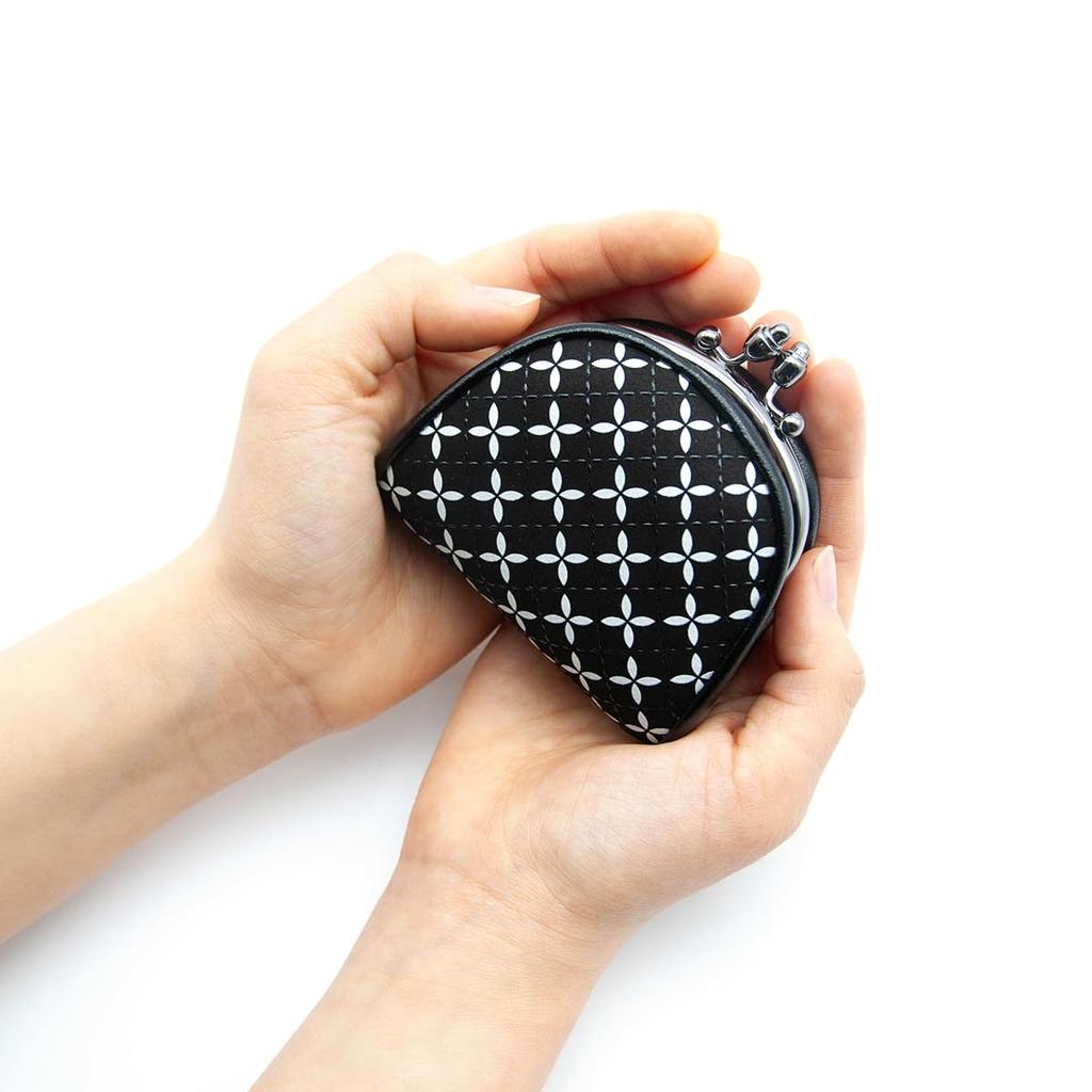 Carteira de Moedas Inden-ya Inden, Soyoka, Artesanato Tradicional, Couro de Veado Koshu Inden, Laqueado, Marca Original (Não. 8802)