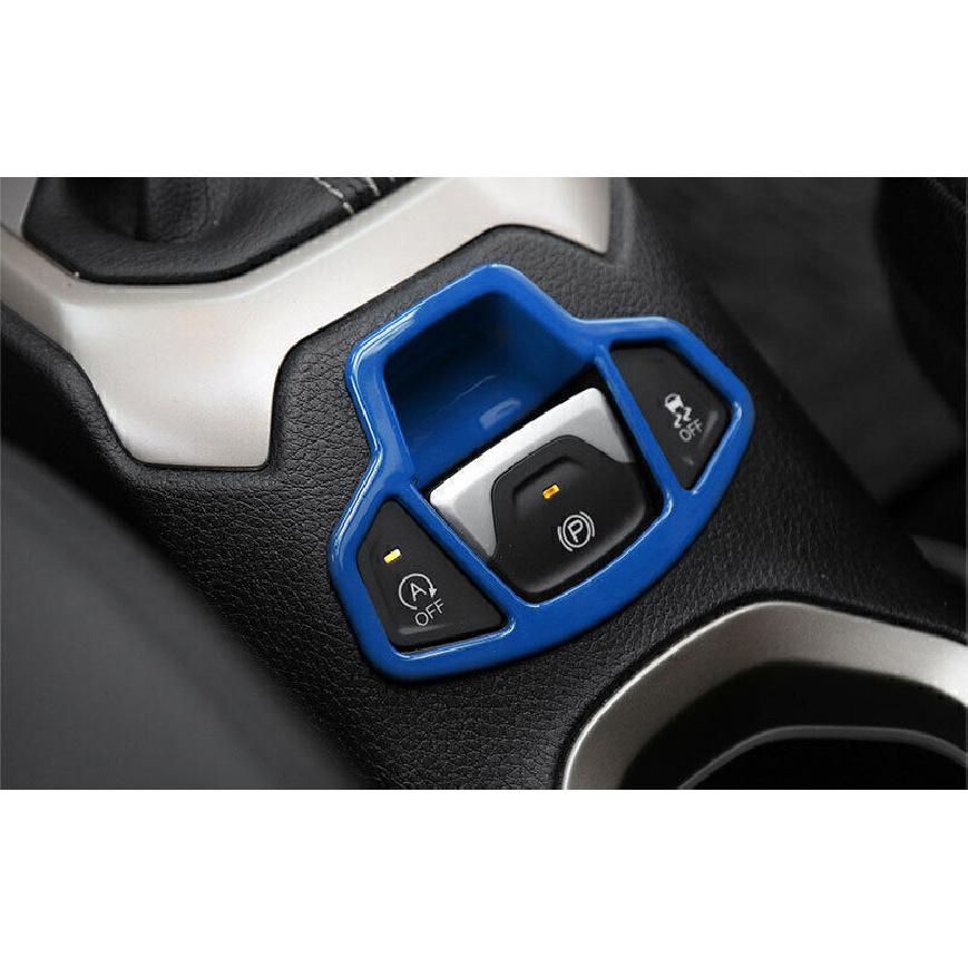 For Jeep Renegade 15-2023 Glossy Blue Console Electronic Handbrake Cover Trim