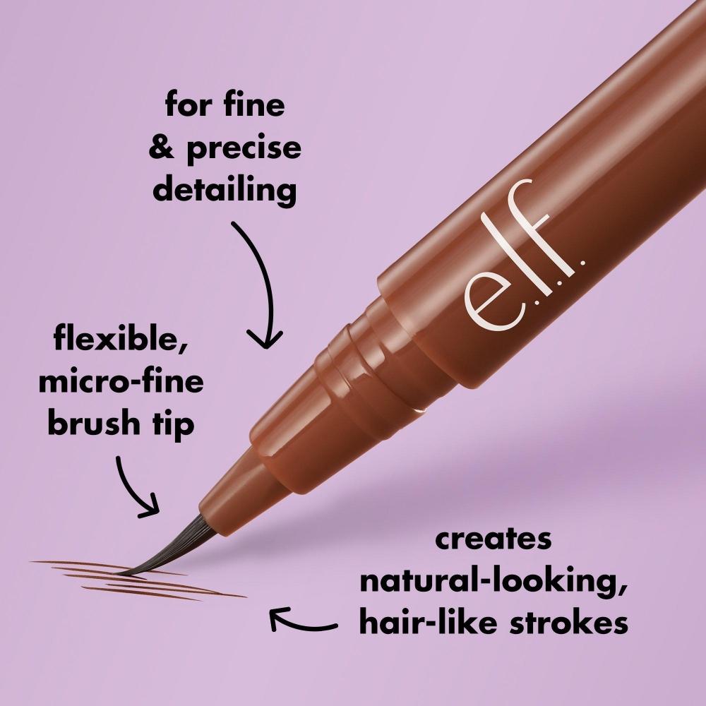 E.l.f. Cosmetics Holy Strokes Micro Fine Brow Pen 0.02 Oz