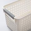 Kitchen storage basket Plastic snack storage basket Square bathroom storage basket Small basket Cosmetics storage box Desktop