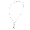Stress Anxiety Relief Breathing Necklace Stainless Steel Meditation Whistle Necklace for Men Women