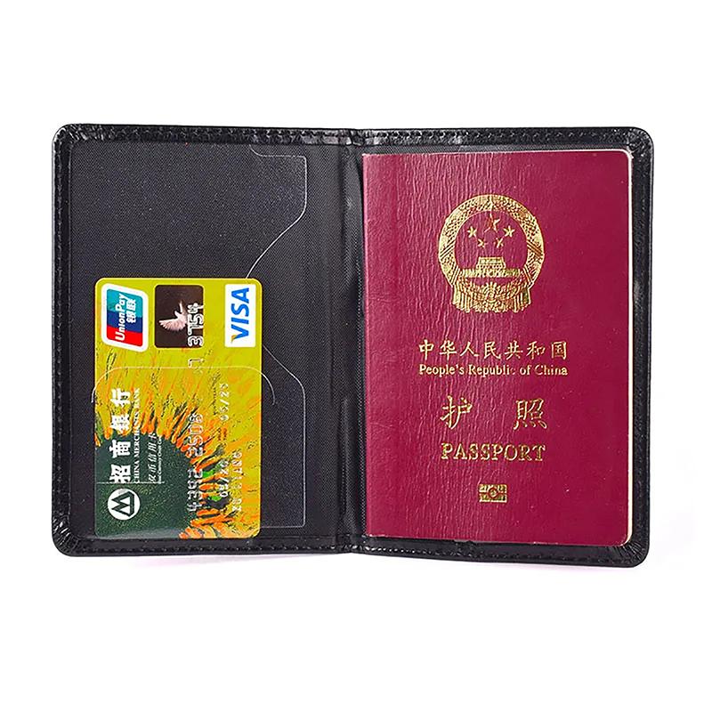 Japanese Manga Patterned Leather Passport Book  Passport Cover Leather Credit Id Card Holder Wallet Passport Covers Case
