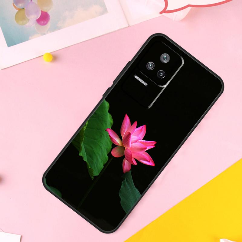 Summer Lotus Case For Xiaomi 14 Ultra 13 11T 12T 13T Pro 12 Lite POCO X6 Pro M6 X3 X4 X5 M5s F3 F5 Cover