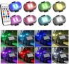 RGB LED Światła Stroboskopowe Samochodowe Motocyklowe LED Migające Pozycyjne Bezprzewodowe Światło Samolot Samolot Helikopter Światła Ostrzegawcze Akcesoria