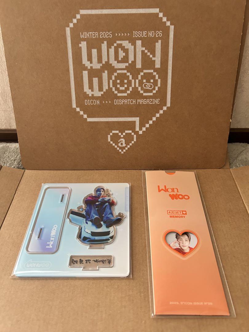 

[USED] SEVENTEEN Wonwoo A-TYPE DICON Axta 4cut Photo