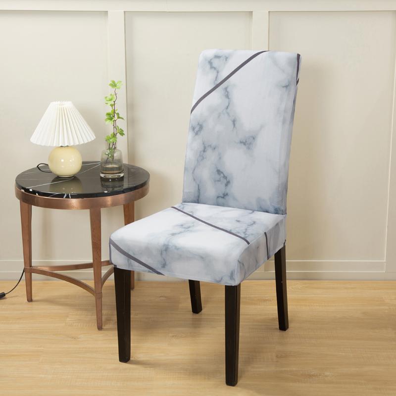 Stretch Stuhlhussen Bedruckte Elastische Stuhlhusse Spandex Überwürfe Für Esszimmer Hochzeit Bankett Hotel Bürostuhl