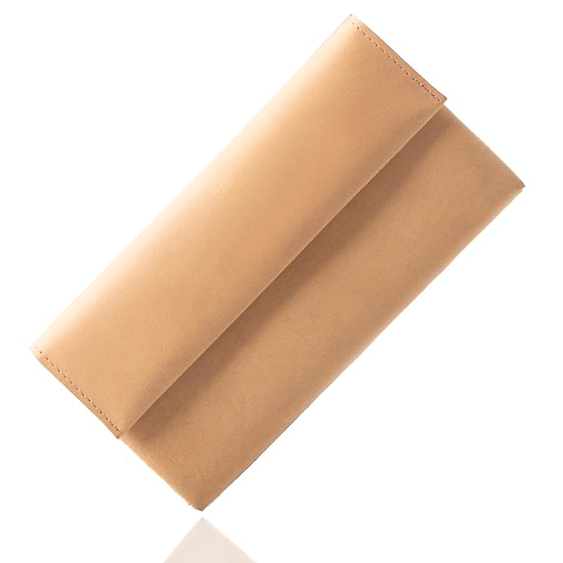 

[Hallelujah] wallet men s small long wallet leather Stores 10,000 yen bills without folding them cover lid small long wallet slim TIDY pot compact