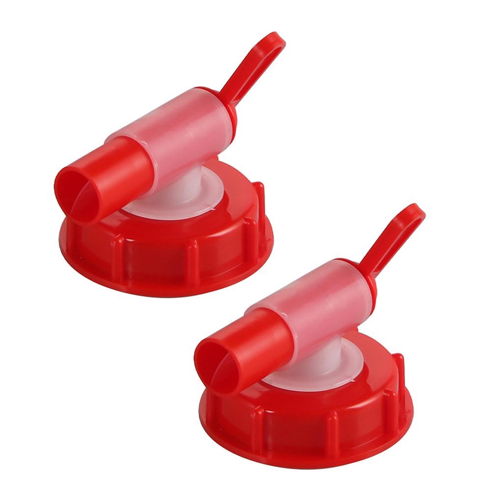 1/2pcs 62mm Thread Outlet Tap Flow Dispenser Tap Cap Spigot Faucet Spout For Home Industrial Outdoor Adventures