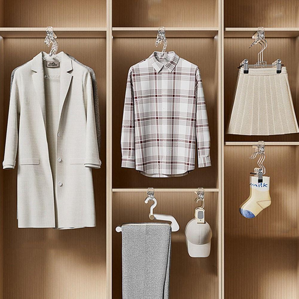 Pull Out Retractable Cabinet Sliding Rack Clear Built-In Trouser Rack  Wardrobe