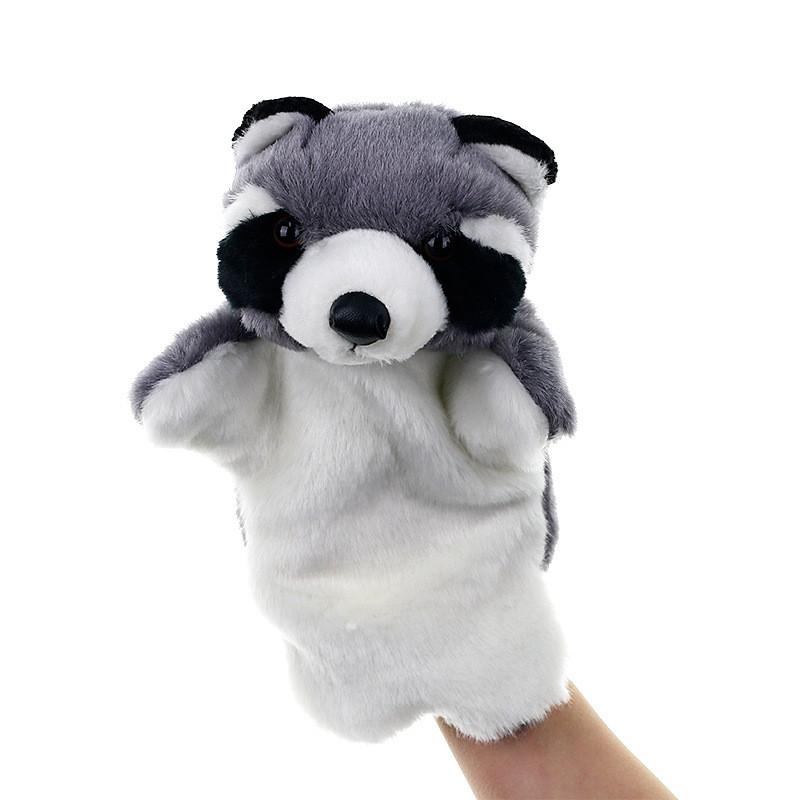 Tier Handpuppe Katze Puppen Plüsch Handpuppe Frühe Bildung Lernspielzeug Kinder Marionetten Puppen zum Geschichtenerzählen