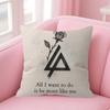 Maple Design Cushion Cover Happy Autumn Harvest Decor Holiday Decorati Pillow Cover Band LLinkin From Logo PPark