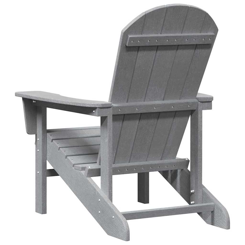 Garden Chair 2 Pcs Light Grey 82 X 74 X 92 Cm Polyethylene