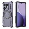 For Vivo V60 5G Magnetic Case Butterfly Armor Hollow Heat Dissipation PC+TPU Phone Cover