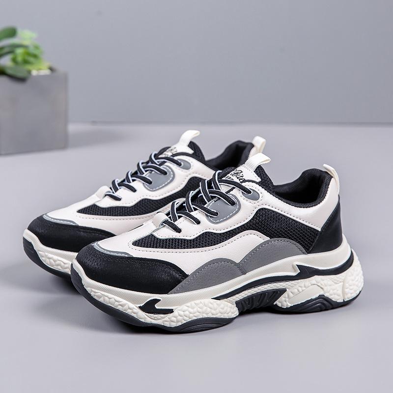 Internet celebrity dad shoes women 2025 spring and summer lightweight platform sports shoes trendy versatile heightening student shoes casual shoes w