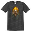 Ghost Rider Lebka Plamen Biker Tričko Hořící Kostra Pekelný Oheň Tričko