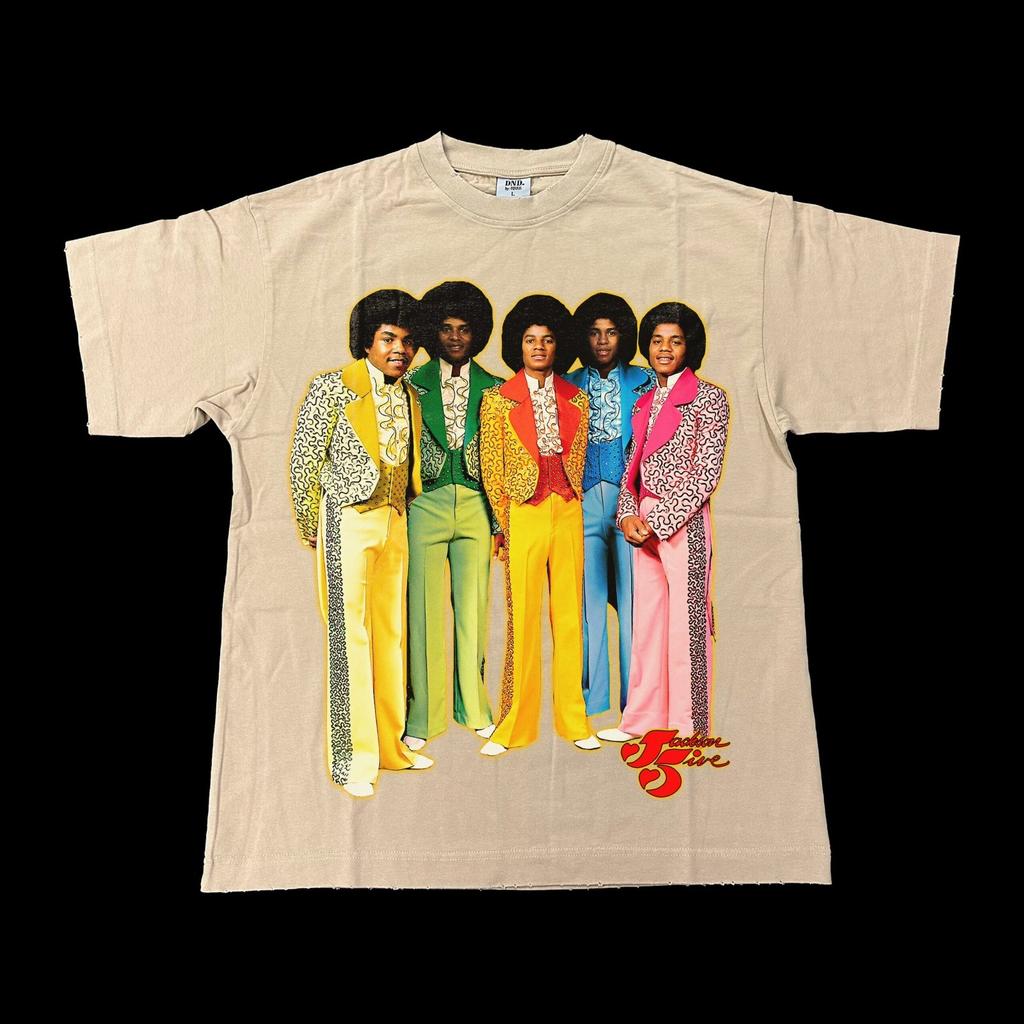 Jackson t-shirt herdruk, vintage muziek t-shirt Unisex T-shirt