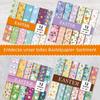 12 Sheets/Pack Easter Series High-Value Rabbit Egg Material Paper Decoration Diy