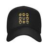 Forever Yellow Power Rangers Baseball Cap Unisex Women Fashion Trucker Worker Cap Hats Adjustable Polyester Sun Hats