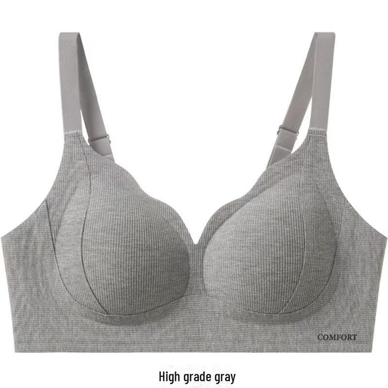 

Желе Подтягивающее Легкое Теплое Бесшовное Женское Нижнее Белье: Мягкий, удобный, приятный для кожи бюстгальтер с фиксированными чашками, препятствующий провисанию груди, для осени и зимы.