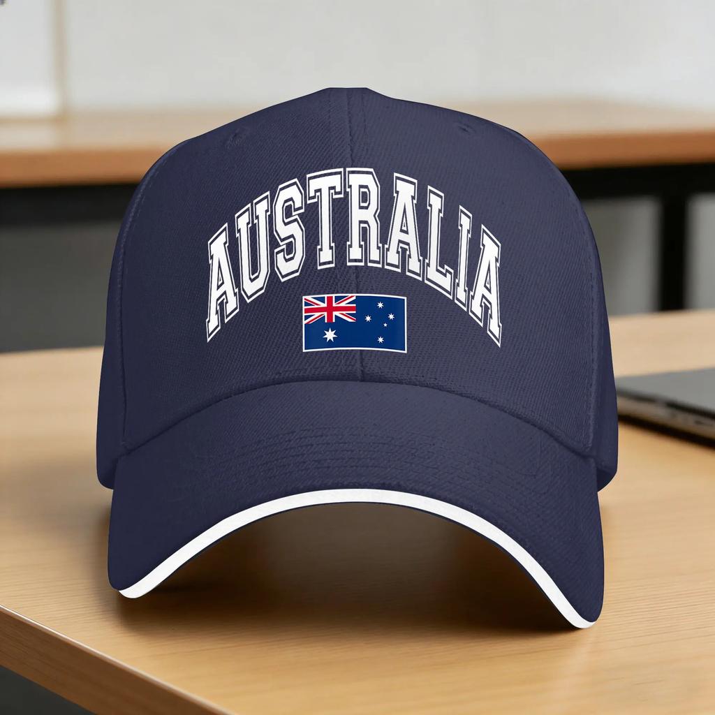 Australia Australian Flag Graphic Casual Baseball Cap Summer Trucker Hat Dropshipping Outdoor Sports Snapback Cap Baseball Caps