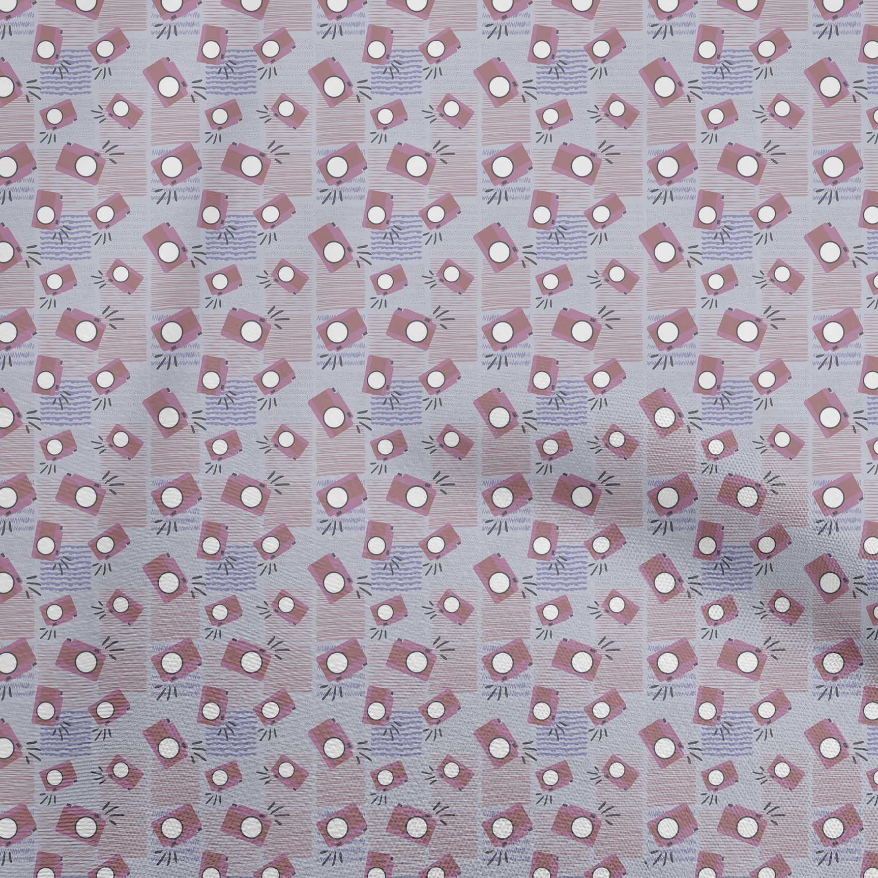 

OneOone Cotton Flex Світло-сіра тканина Дорожній одяг своїми руками Тканина для стьобання Тканина з принтом на ярди 40 дюймів 42 Inch Wide - Viscose Chiffon Фіолетовий