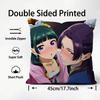TThe ApothecaryY Diaries AnimeCushion Cover Plush Fabric Soft DoubleSided Printed Sofa Warm Winter Home Child Gift Pillow Case