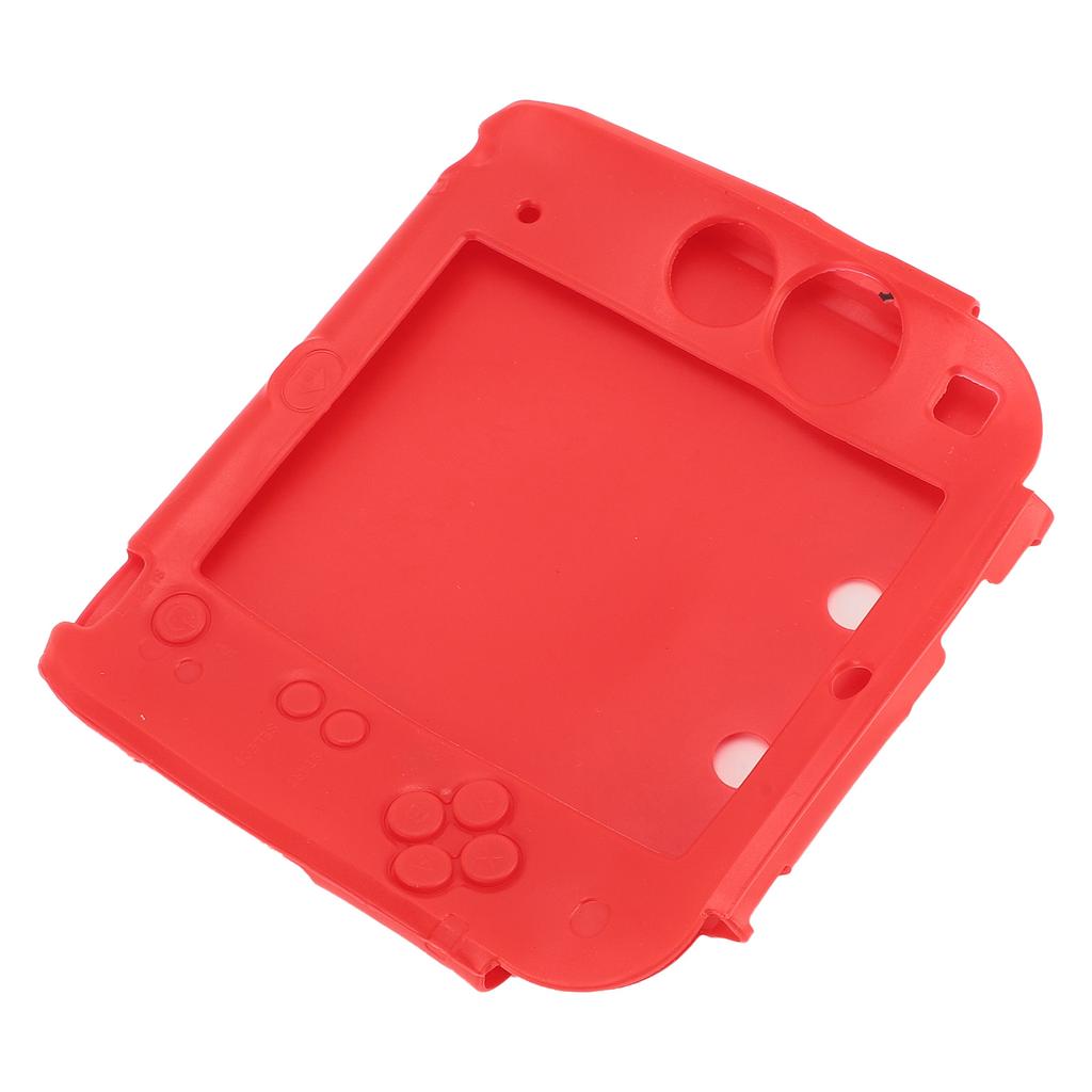 Handheld Game Console Silicone Cover for 2DS Soft Ive Case Scratch Resistant with Top Bottom Screen or