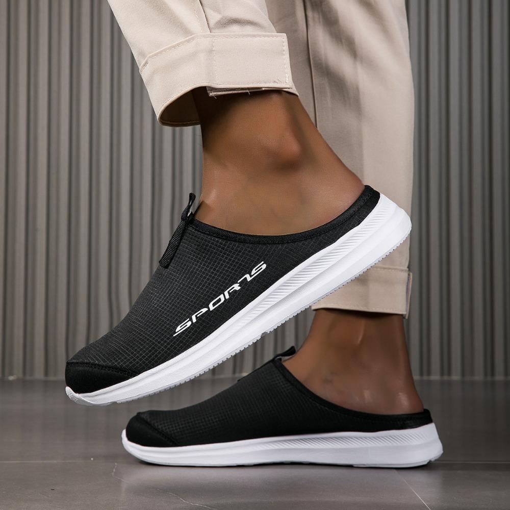 Couple Style Half Drag Casual Shoes, Four Seasons Slip on Loafers, Large Size Men's Women's Casual Shoes